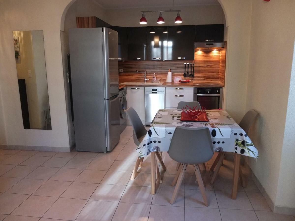 Appartement Le Cernuschi Rdc Menton Kültér fotó