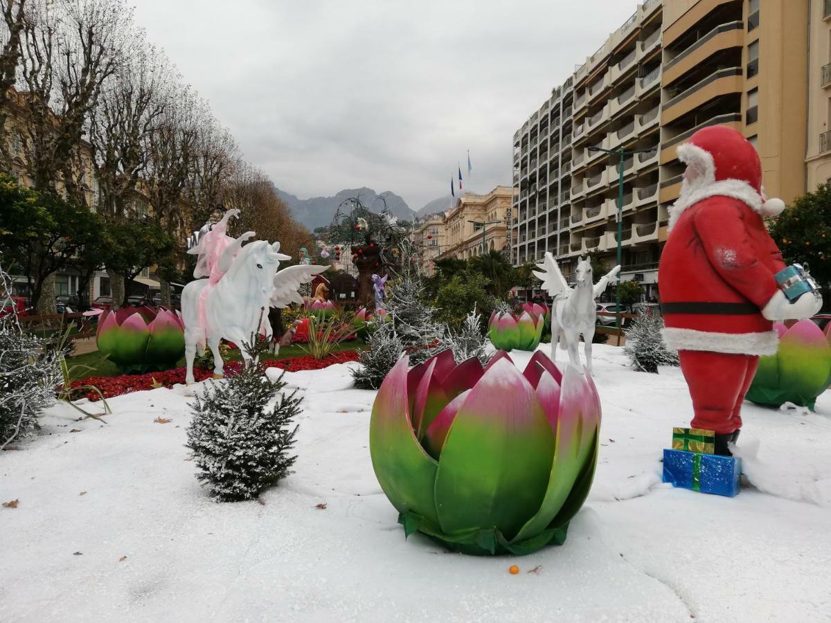 Appartement Le Cernuschi Rdc Menton Kültér fotó